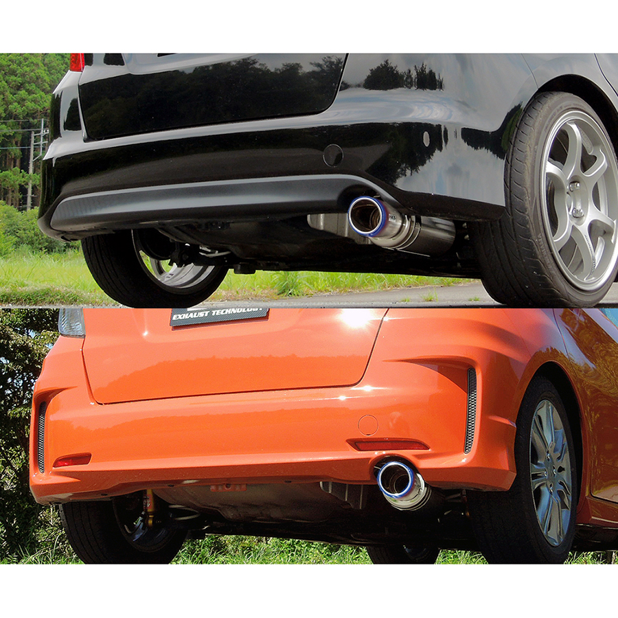 HKS silent Hi-Power マフラー GE8 silent Hi-Power：フィット