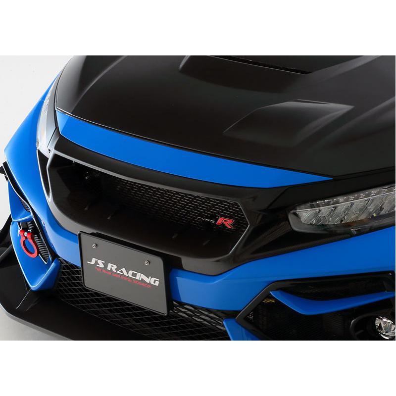Transparant Wiskundige stoel Evasive Motorsports: J's Racing Front Sports Grill (Carbon) - Honda Civic  Type R FK8 17-21