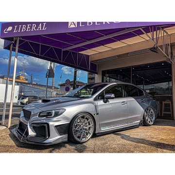 Liberal WRX Addiction Complete Kit w/o Trunk Spoiler (FRP) - Subaru WRX / STI VA 15-21