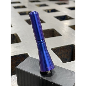 Origin Fabrication Shorty Titanium Antenna (Blue) - Honda S2000 00-09