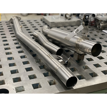 Origin Fabrication Titanium Exhaust - Honda S2000