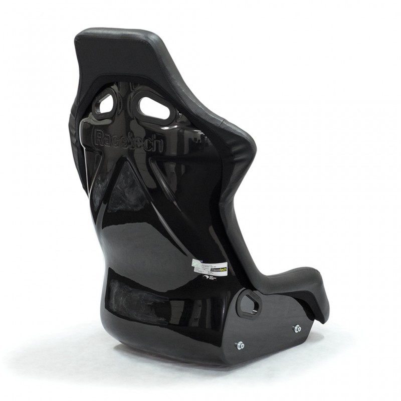 Evasive Motorsports: Racetech RT1000 Racing Seat (FIA) - Fiberglass /  Standard Size / Black Vinyl