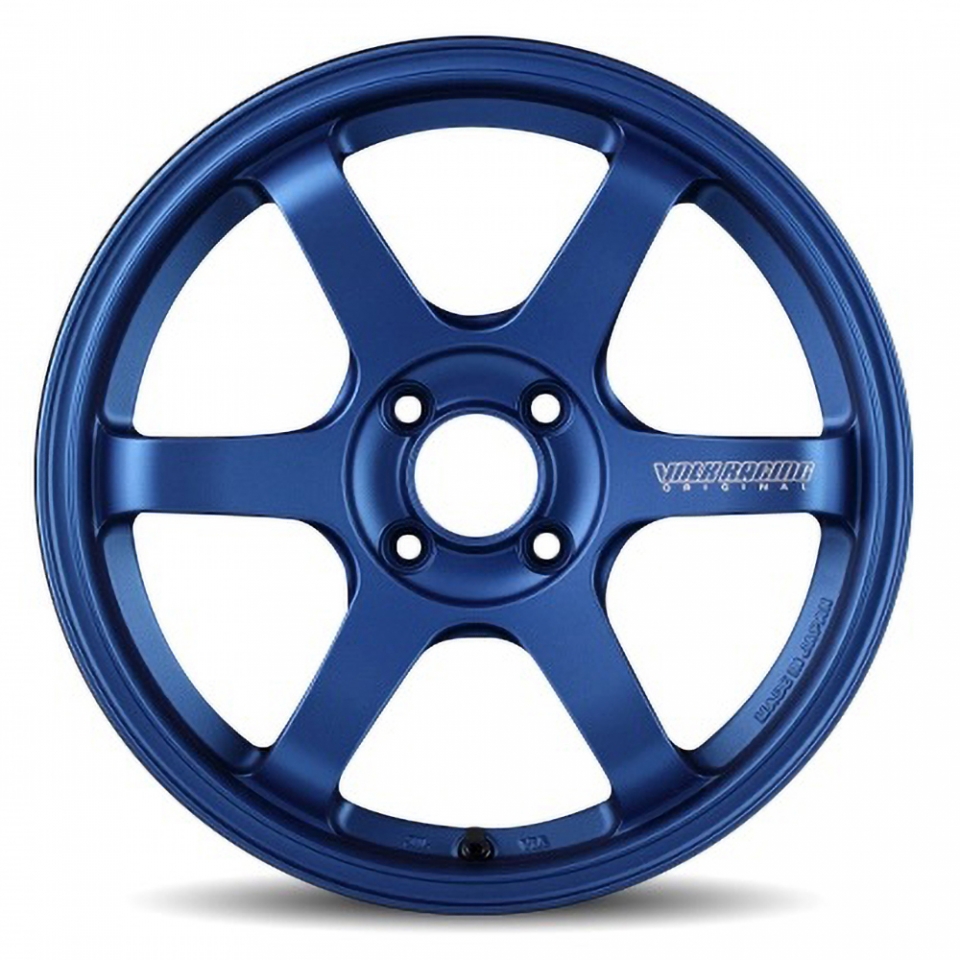 Evasive Motorsports: Volk Racing TE37 Sonic MD/B Wheel (Face-4 Set of 4)  16x8.0 Offset +35 4x100 (Matte Dark Blue)