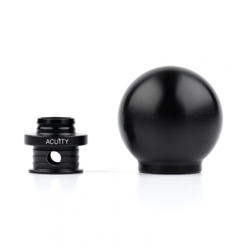 Acuity POCO Insulated Low-Profile Shift Knob (Black) - Most Acura / Honda 10x1.5