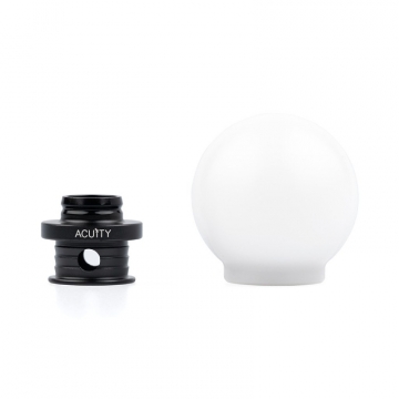 Acuity POCO Insulated Low-Profile Shift Knob (White) - Most Acura / Honda 10x1.5