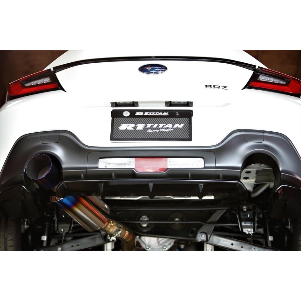 Evasive Motorsports: Amuse R1 Titan Blue Flame Exhaust - Toyota