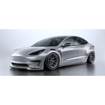 Artisan Spirits Black Label Front Over Fender Kit (FRP) - Tesla Model 3 18-23