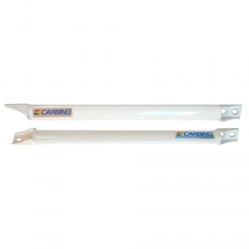 Carbing Tower Brace (Steel w/White Powdercoat) - Scion FR-S / Toyota 86 / GR86 / Subaru BRZ 13+
