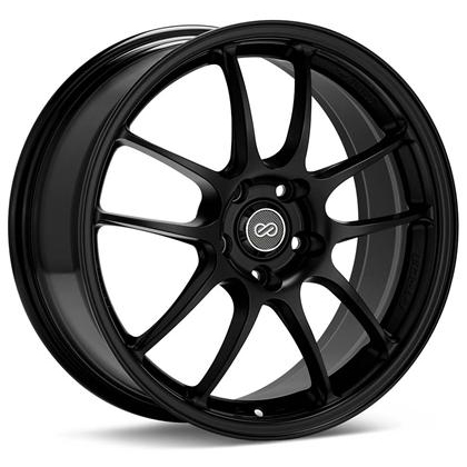 Enkei PF01SS 17x9 5x114.3 60mm Offset 75mm Bore Diameter Silver Wheel main image 1