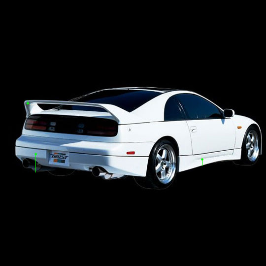 Evasive Motorsports: GReddy Gracer Rear Under Spoiler