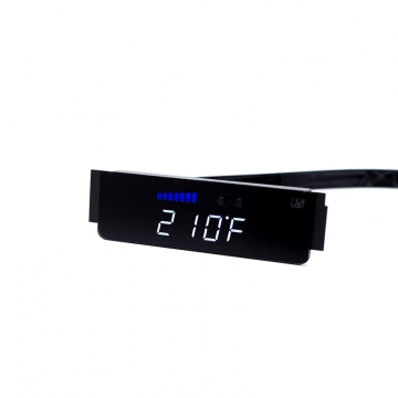 P3 Gauges V3 OBD2 Multi-Gauge (Gauge Only - No Vent / Blue - White) - VW Mk5 Golf R32 07-09