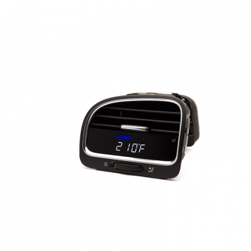 P3 Gauges V3 OBD2 Multi-Gauge (Pre-installed in OEM Vent / Blue - White) - VW Mk6 Golf R 09-14