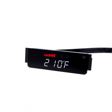 P3 Gauges V3 OBD2 Multi-Gauge (Gauge Only - No Vent / Red - White) - VW Mk5 GTI 07-09