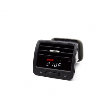 P3 Gauges V3 OBD2 Multi-Gauge (Pre-installed in OEM Vent / Red - White) - VW Mk5 GTI 07-09
