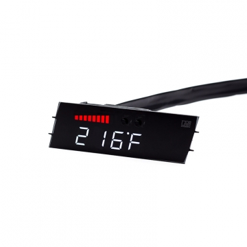 P3 Gauges V3 OBD2 Multi-Gauge (Gauge Only - No Vent / Red - White) - VW B6 Passat / CC 07-17