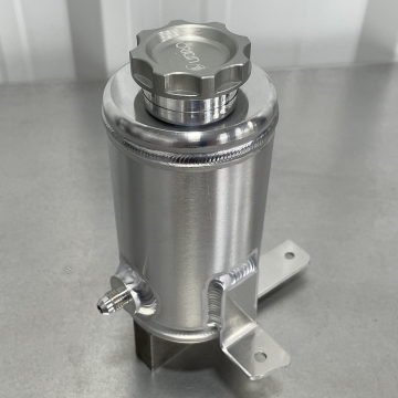 Origin Fabrication Coolant Reservoir Tank V2 (Raw Aluminum) - Honda S2000