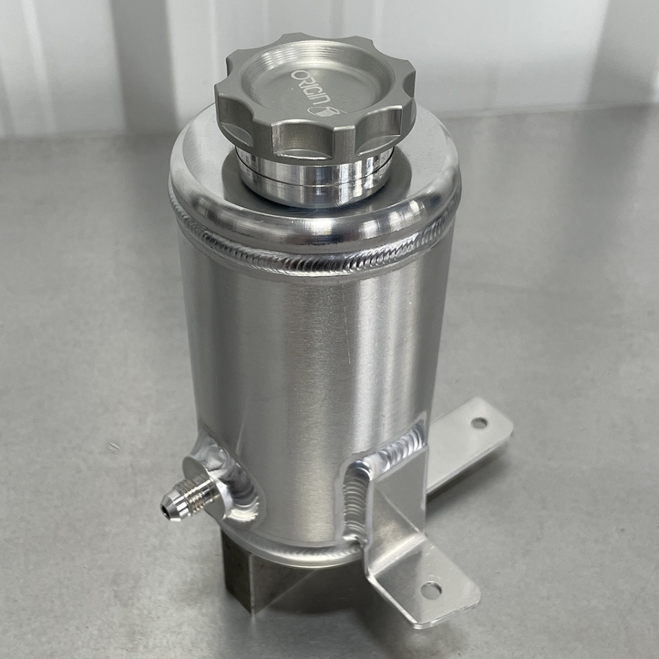 Evasive Motorsports: Origin Fabrication Coolant Reservoir Tank V2 (Raw  Aluminum) - Honda S2000
