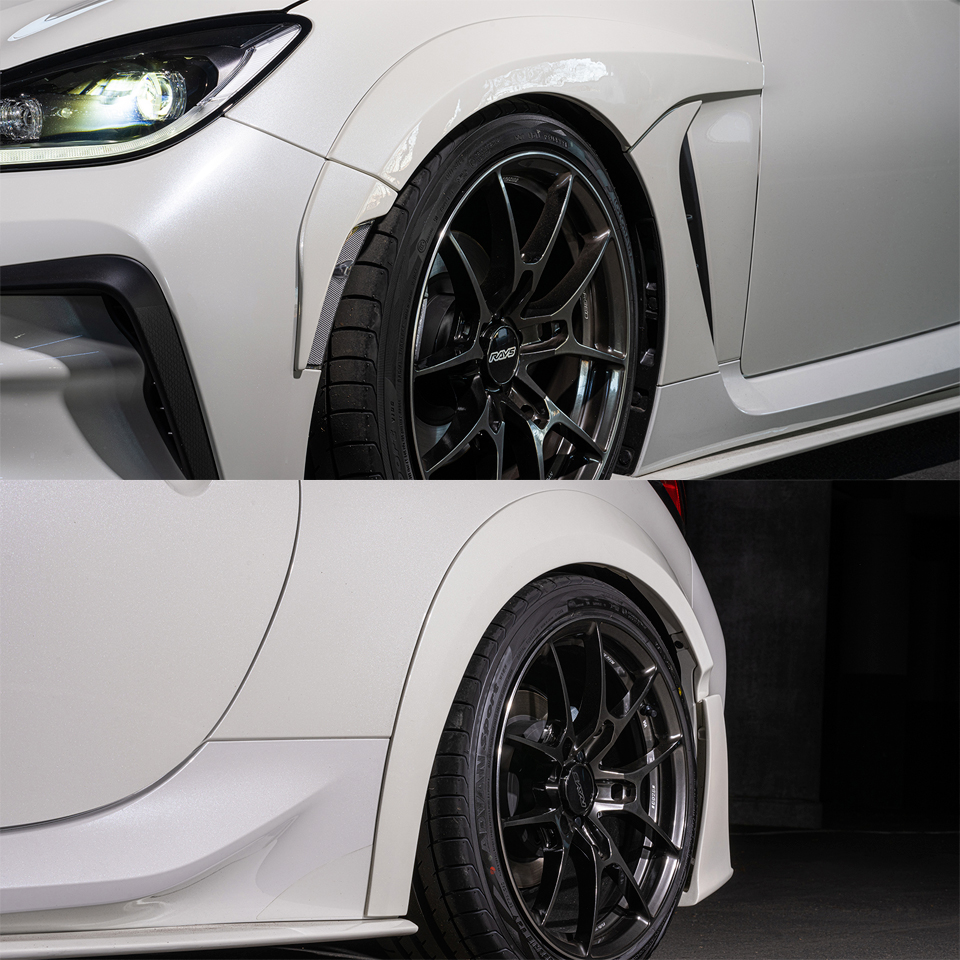 フェン Buy3Sさま専用 Evasive Motorsports: Artisan Spirits Black Label Fender Trim Kit