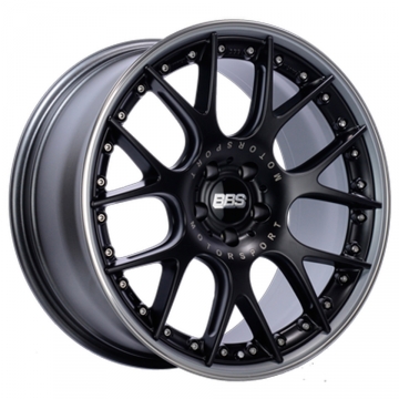 BBS CH-R II Wheel - 21x9.5 / Offset +33 / 5x112 (Satin Black w/ Motorsport Etching)