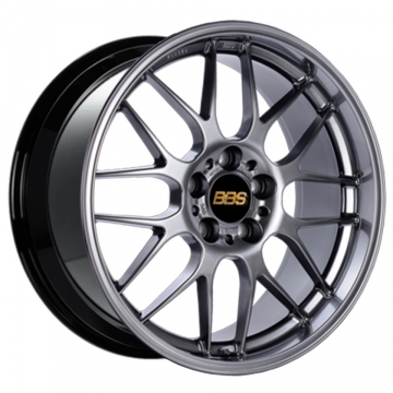 BBS RG-R Wheel - 17x7.0 / Offset +38 / 4x100 (Diamond Black)