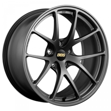 BBS RI-A Wheel - 18x9.5 / Offset +22 / 5x114.3 (Matte Graphite)