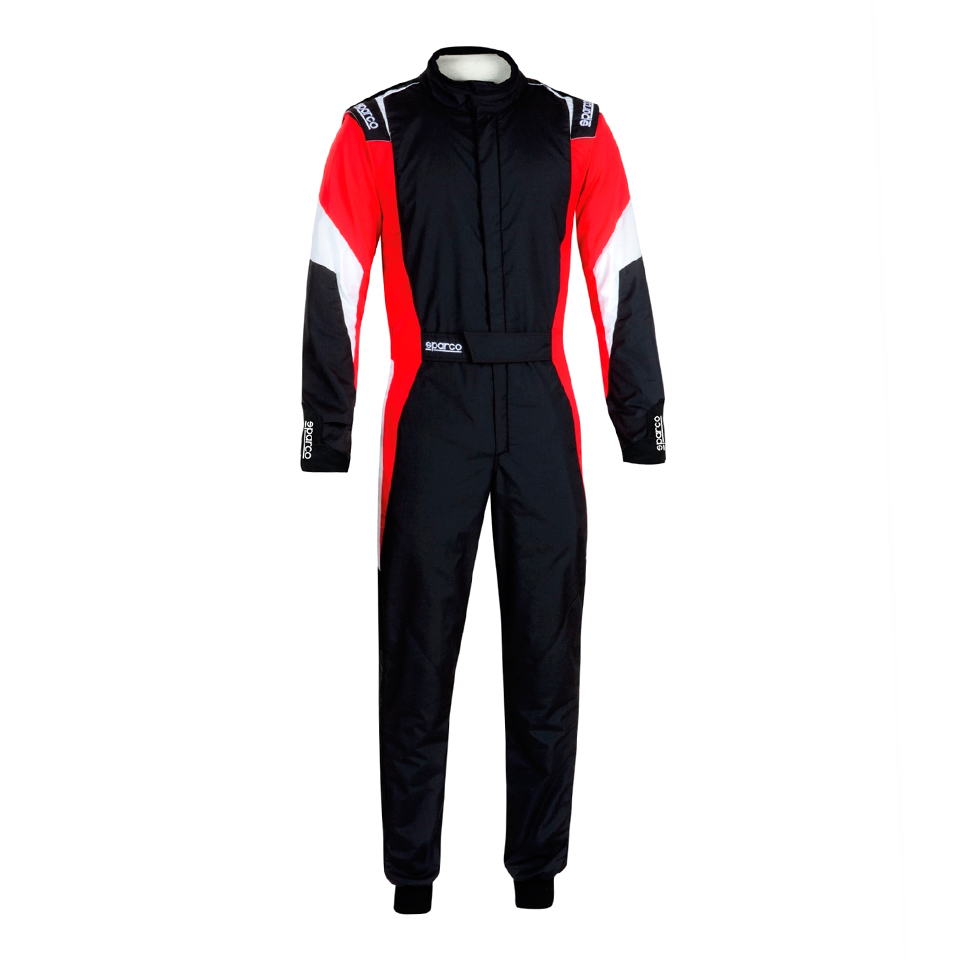 Sparco レーシングスーツ ブラック レッドブル 140 Evasive Motorsports: Sparco Competition (2022) Suit - Standard