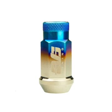 EVS Tuning SL48 Burnt Titanium Lug Nuts - 14x1.5 (Single Piece)