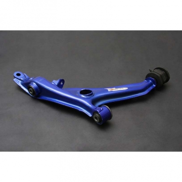 Hardrace Front Lower Control Arm (Harden Rubber, Blue) - Honda Civic JDM EK SiR, Type R 96-00 / Civic EM1 Si 99-00