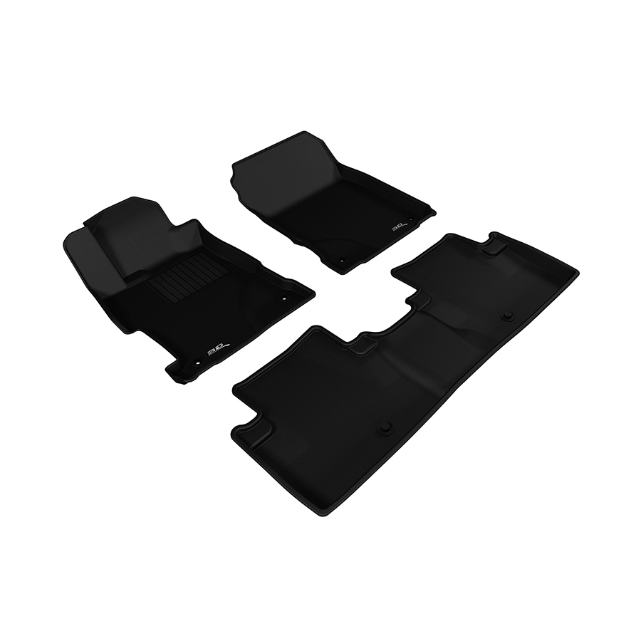 Evasive Motorsports 3D Mats Floor Mats (Kagu AllWeather Black / 3