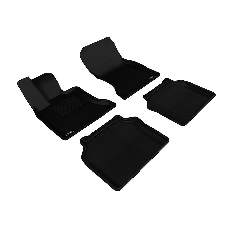 Evasive Motorsports 3D Mats Floor Mats (Kagu AllWeather Black / 4