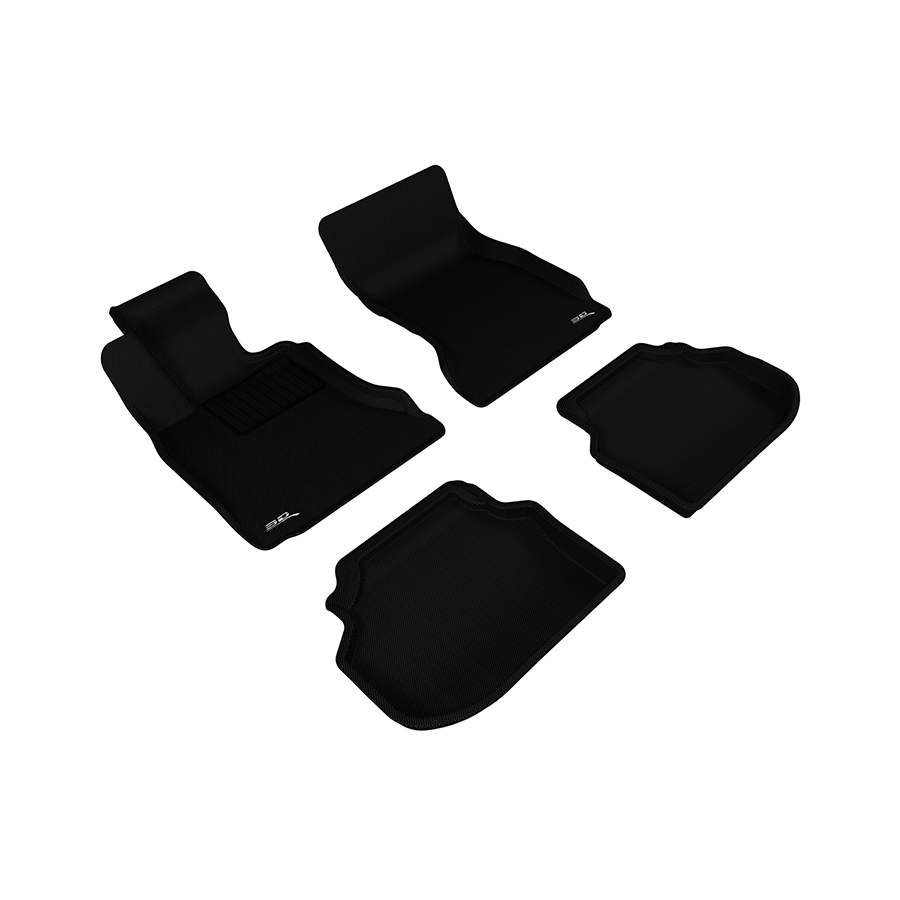 Evasive Motorsports 3D Mats Floor Mats (Kagu AllWeather Black / 4