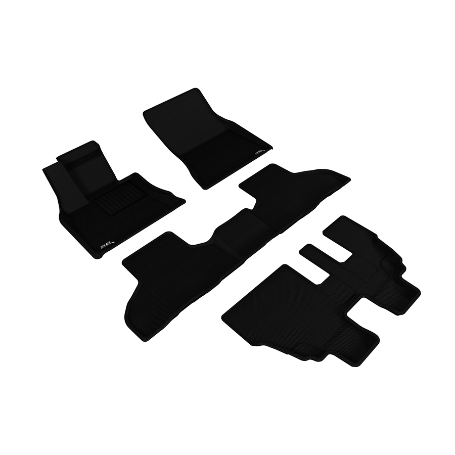 Evasive Motorsports 3D Mats Floor Mats (Kagu AllWeather Black / 4