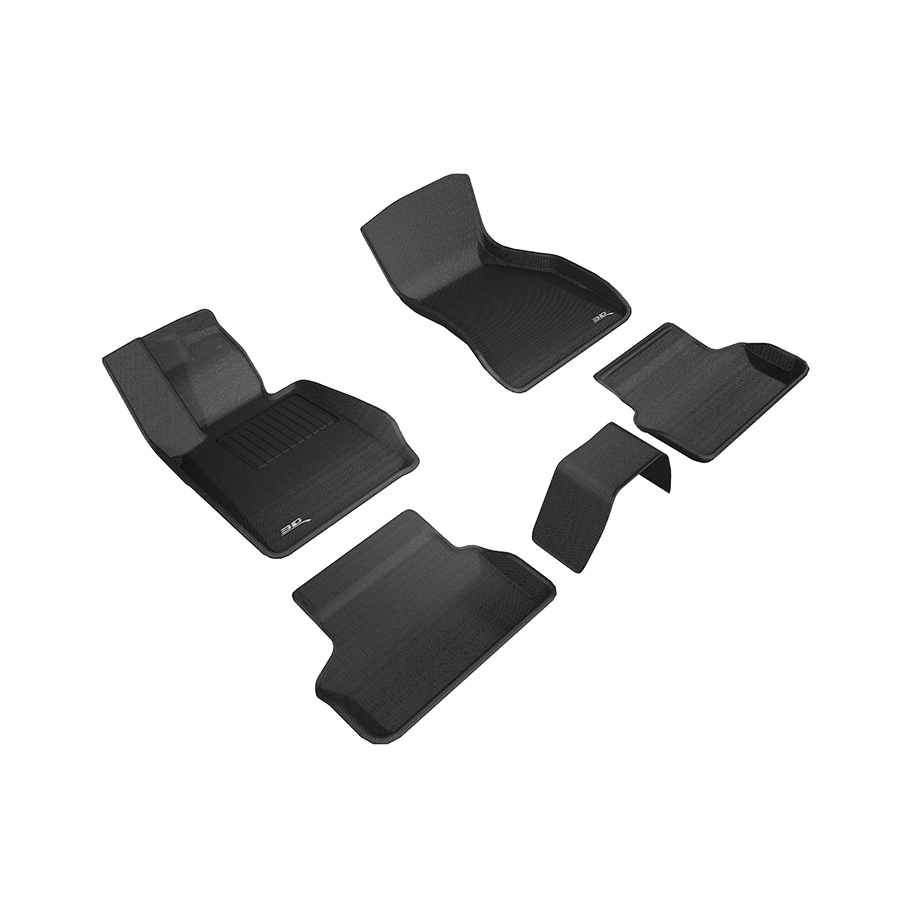 Evasive Motorsports 3D Mats Floor Mats (Kagu AllWeather Black / 5