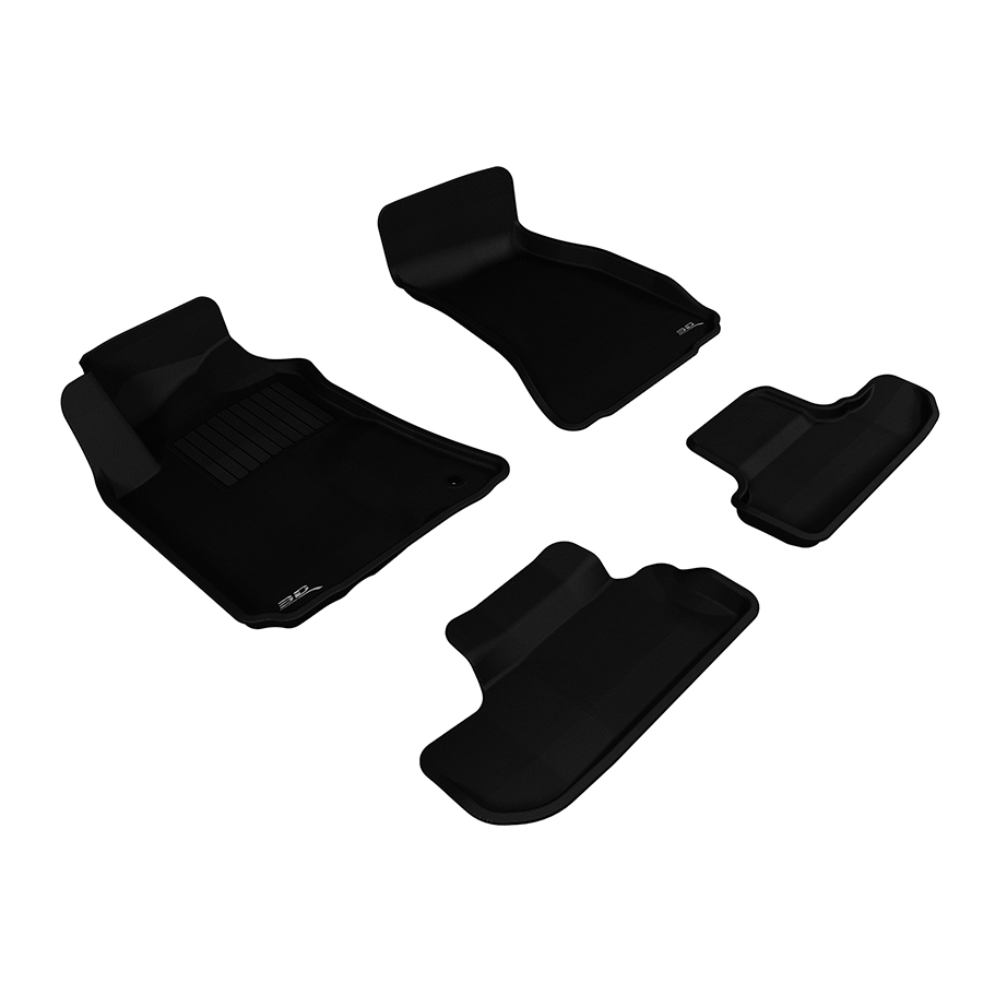 Evasive Motorsports 3D Mats Floor Mats (Kagu AllWeather Black / 4