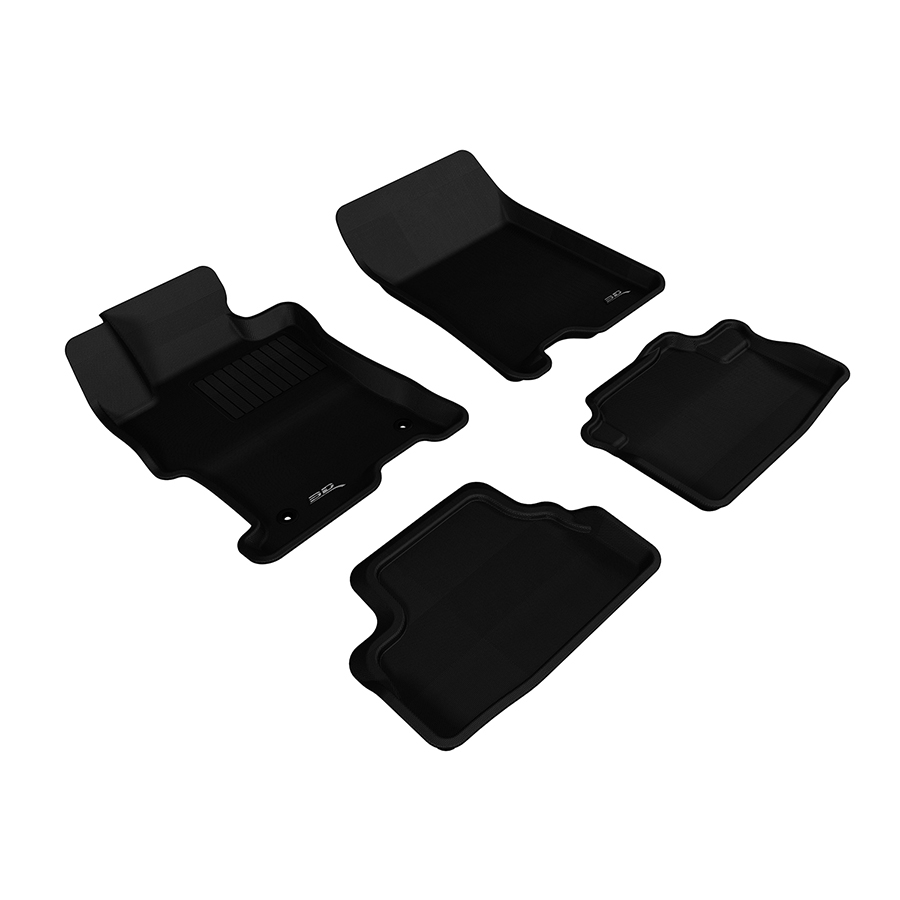 Evasive Motorsports 3D Mats Floor Mats (Kagu AllWeather Black / 4