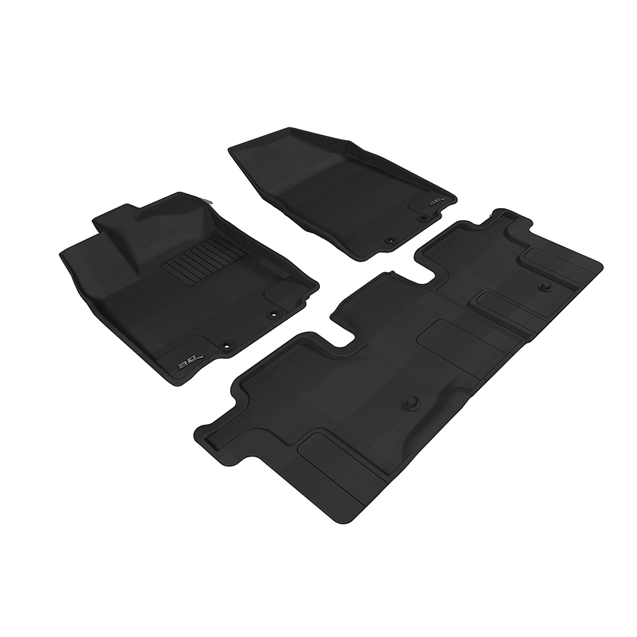Evasive Motorsports 3D Mats Floor Mats (Kagu AllWeather Gray / 3