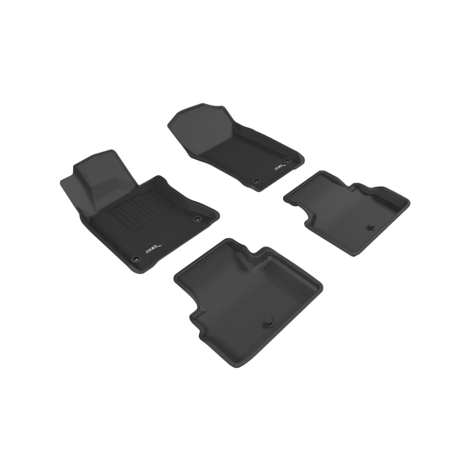 Evasive Motorsports 3D Mats Floor Mats (Kagu AllWeather Black / 4