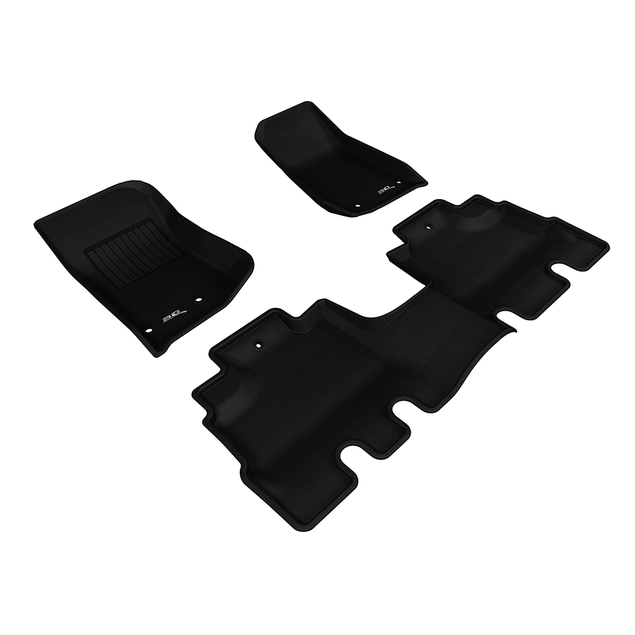 3D MAXpider KAGU Floormat | Jeep Wrangler JK (07-13) (L1JP00311509) main image 1