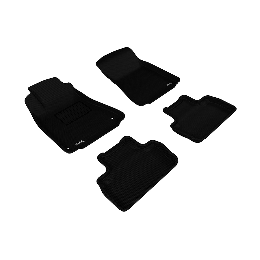 Evasive Motorsports 3D Mats Floor Mats (Kagu AllWeather Black / 4