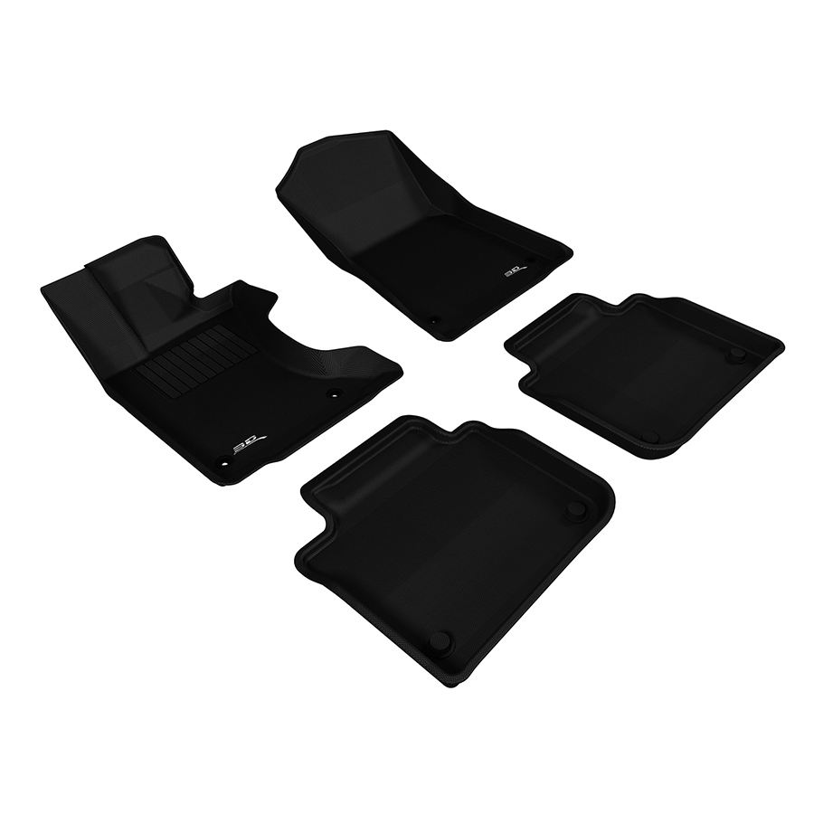 Evasive Motorsports 3D Mats Floor Mats (Kagu AllWeather Black / 4