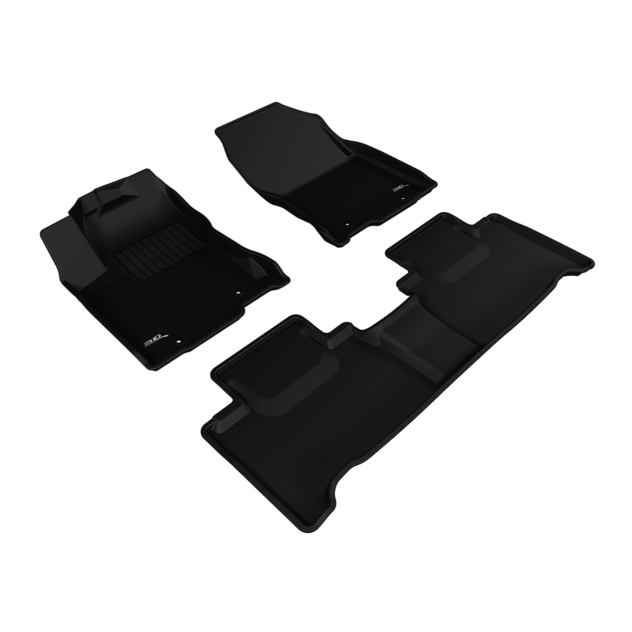 Evasive Motorsports 3D Mats Floor Mats (Kagu AllWeather Black / 3