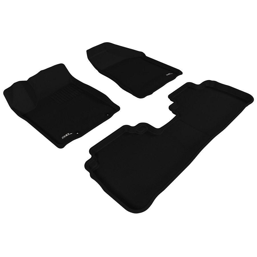 Evasive Motorsports 3D Mats Floor Mats (Kagu AllWeather Black / 3