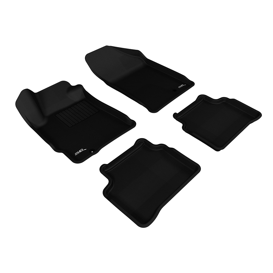Evasive Motorsports 3D Mats Floor Mats (Kagu AllWeather Black / 4 Piece Set) Nissan Altima