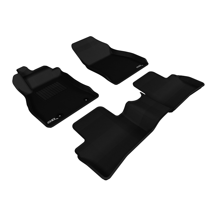 Evasive Motorsports 3D Mats Floor Mats (Kagu AllWeather Black / 3
