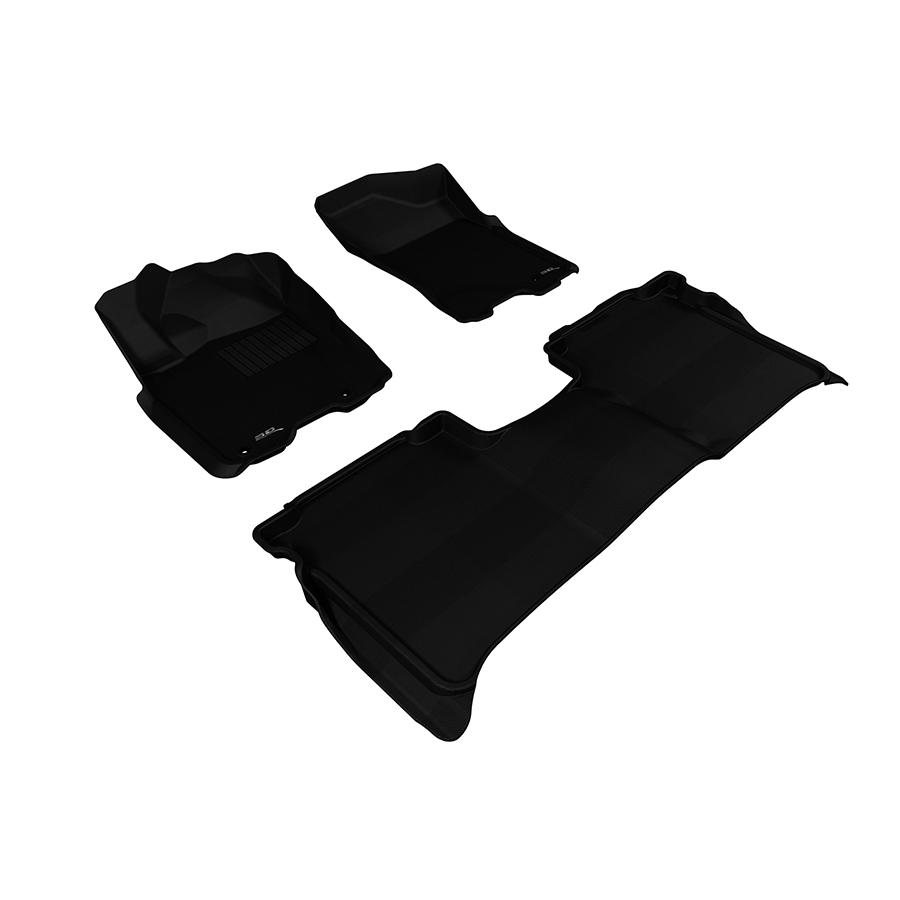 Evasive Motorsports 3D Mats Floor Mats (Kagu AllWeather Black / 3