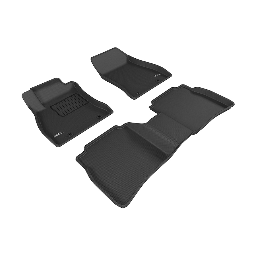Evasive Motorsports 3D Mats Floor Mats (Kagu AllWeather Black / 3