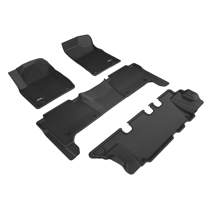 Evasive Motorsports 3D Mats Floor Mats (Kagu AllWeather Black / 4