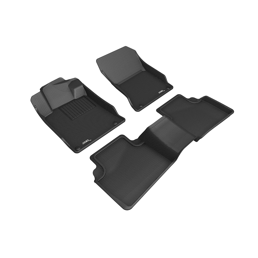 Evasive Motorsports 3D Mats Floor Mats (Kagu AllWeather Black / 3