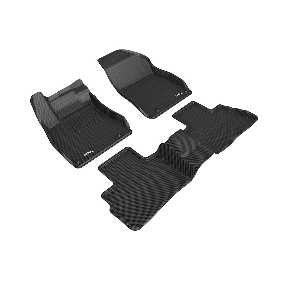 Evasive Motorsports 3D Mats Floor Mats (Kagu AllWeather Black / 3