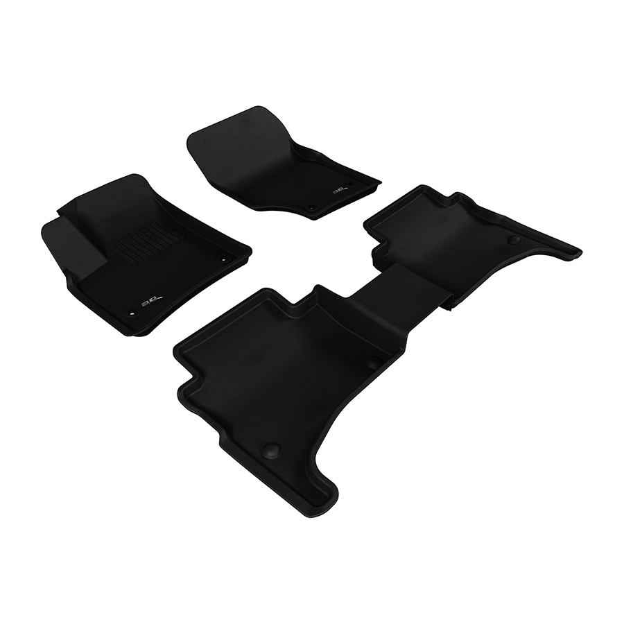 Evasive Motorsports 3D Mats Floor Mats (Kagu AllWeather Black / 4